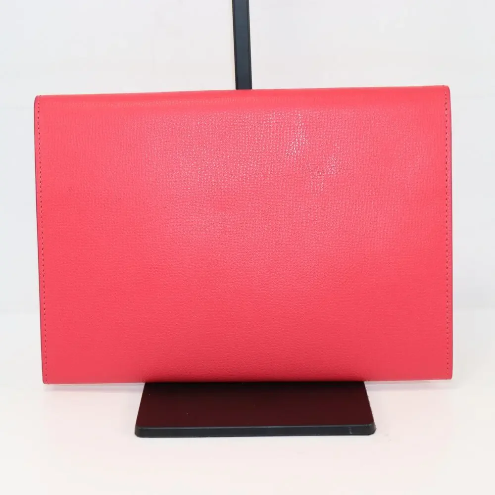 Salvatore‎ Ferragamo Pink Leather Tablet Case Sleeve Kindle iPad Mini